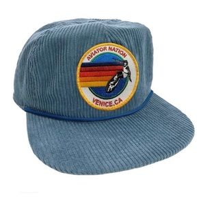 BNWT Aviator Nation Corduroy Trucker Hat